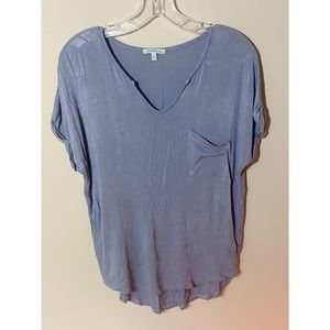 Bluish grey loose tunic